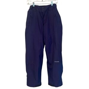 Columbia Omnitech Navy Blue Insulated Snow Pants Size 14/16